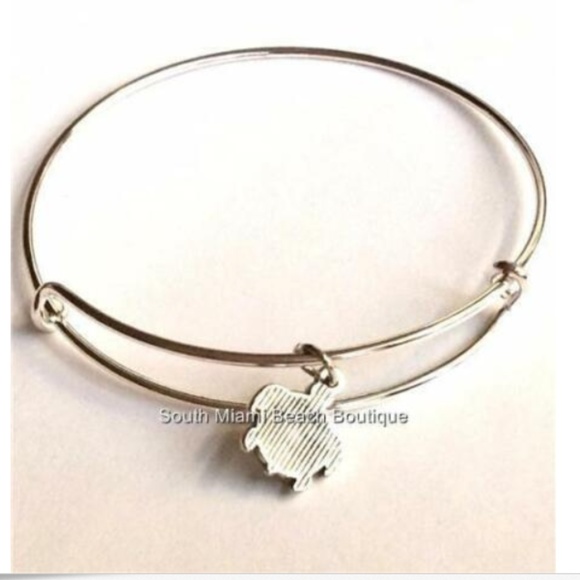 Sea Turtle Charm Bracelet Silver Plated White Pearl Nautical Beach Island - Picture 7 of 8